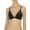 BLACK, variant on Women's Feathers Luxe Contour Underwire Bra cafe 38B