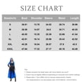 thumbnail image 2 of 3-Piece Black Blue Cosplay Costume for Women Rise Red, Jumpsuit Apron and Badge Set, Halloween Outfit for Anime Party Events, 2 of 8