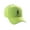 Lime, variant on Daxton Structured Baseball Hat Cap Curved Visor Old English Font Alphabet A to Z, Lime Hat Black X