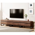 thumbnail image 5 of Modern TV Stand, 4 In 1 Entertainment Center TV Console With Storage Cabinets And Metal Base,Media Console For Living Room, 5 of 7