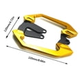 thumbnail image 4 of 2 piezas de manija de asiento trasero de motocicleta shamjiam accesorios de aluminio para CBR650R CB650R Oro, 4 of 8