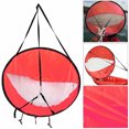 thumbnail image 2 of Sonducket Kayak plegable de PVC, de viento, barco portátil, canoa de pesca, tabla de surf, toldo de seguridad a favor del viento, equipo Universal de Deportes acuáticos rojo Sonducket OD019699-01B, 2 of 6