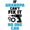 thumbnail image 3 of CafePress - If Grandpa Can't Fix It No One Can Mugs - 15 oz Ceramic Large White Novelty Mug, 3 of 4