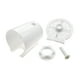 thumbnail image 3 of Tuerca de fijación de la carcasa de la cubierta del motor del ventilador eléctrico Durabilidad del ventilador de pedestal oscilante Blanco, 3 of 9