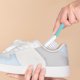 thumbnail image 4 of Cepillo para zapatos y cepillo de limpieza multiusos | Cerdas blandas, mango largo, plástico duradero | Baño, Moqueta, Baldosas, Limpiador de suelos | Empuñadura ergonómica | Rosa, azul, verde, 4 of 6