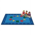 thumbnail image 2 of Carpets for Kids Early Learning Value Rug 8'x12' Rectangle Multi 9682, 2 of 2
