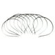 thumbnail image 2 of 10 / Paquete de Diadema de Metal Liso con Marco de Banda para El Cabello para Negro Yuyangstore diadema de metal para bricolaje artesanal, 2 of 8
