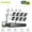 4T Hard drive, variant on SANNCE 8CH Wireless NVR CCTV System 8PCS 3MP IP Camera WIFI Audio Recording IR Night Vison CCTV Home Security Camera Surveillance Kit with 4T Hard Drive Disk