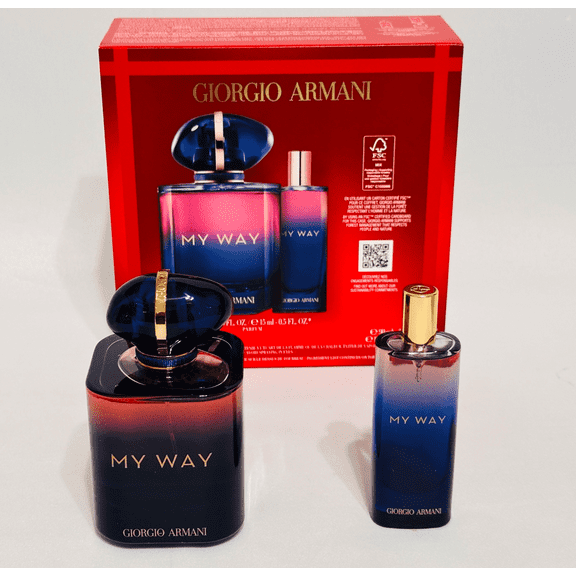 My Way PARFUM Giorgio Armani 2PCs Women set, 3.0   05 EDP spray, refillable