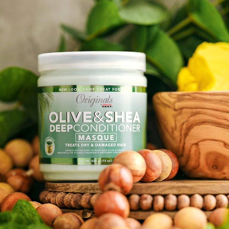 Africa's Best, Olive Shea Deep Conditioner Masque, 15 oz
