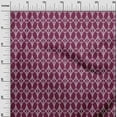 thumbnail image 2 of oneOone Polyester Lycra Fabric Geometric Ikat Printed Fabric 1 Yard 56 Inch Wide, 2 of 4