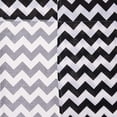 thumbnail image 3 of BabyDoll Chevron Window Valance, Black, 3 of 4