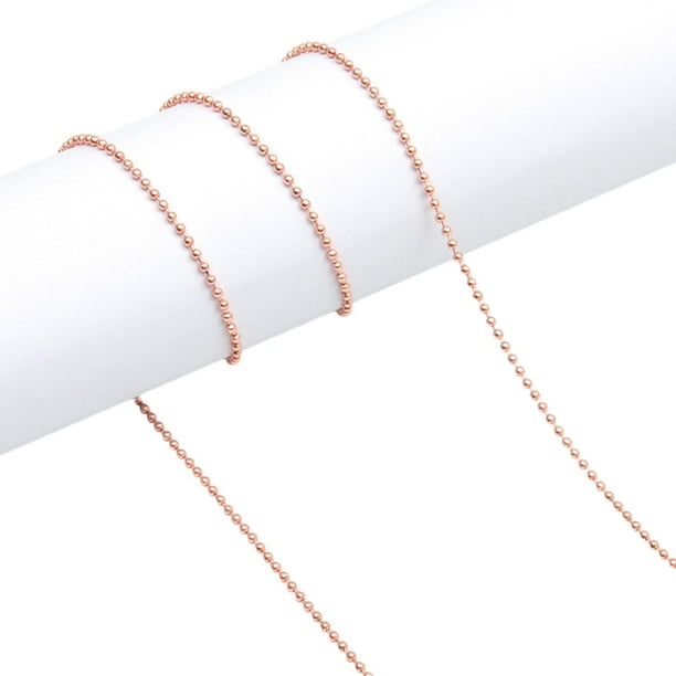 de cadena de anteojos de metal Cordón Gafas Soporte antideslizante Cuerda Correa para el cuello Cordón Retenedor de gafas Gafas de terre de moda - oro and rosa Yinane Cadena de gafas