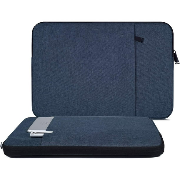 Funda de 14 pulgadas funda para ordenador portatil de 14 pulgadas compatible con Asus VivoBook Chromebook 14 Lenovo IdeaPad Flex 5 ThinkPad 14 Dell Acer HP Samsung Notebook azul marino Bodega Aurrera ...