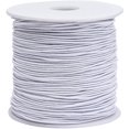 thumbnail image 1 of TORUBIA 1 mm Elastic String Cord Thread Cords for Jewelry Making Bracelets Beading, 109 Yards, White, 1 of 6