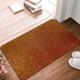 thumbnail image 5 of Daiia Orange Glitter Front Door Mat, Heavy Duty Durable Welcome Mat for Outdoor Indoor, Dirt Trapper Waterproof Super Absorbent Door Mat, 16" x 24", 5 of 9
