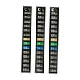 thumbnail image 3 of BELOVING 3 Pieces Aquarium Thermometer Strips Compact Professional Temperature Decals, 3 of 10