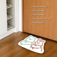 thumbnail image 3 of Kearding Alfombra de dibujos animados de absorción de agua para baño Decoración del hogar Tipo 2 Kearding HA070190-02, 3 of 6