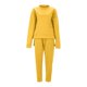 thumbnail image 2 of Gibobby Conjunto de sudadera y pantalones Top suelto de color sólido de talla grande para mujer con traje casual con forro polar de manga larga(Amarillo,G), 2 of 4