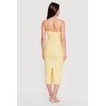 thumbnail image 3 of Women's Sleeveless Tie Front Sweetheart Bustier Dress, 3 of 3
