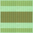 thumbnail image 1 of Ahgly Company Indoor Square Patterned Light Green Area Rugs, 8' Square, 1 of 6