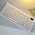 thumbnail image 1 of Keycaps de Gato para Teclado Mecánico - Color Crema, 1 of 6