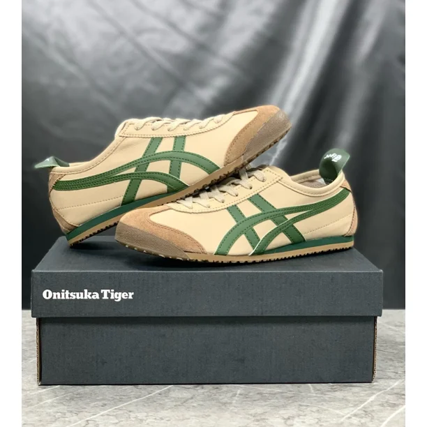 Onitsuka Tiger MEXICO 66 1183C102-250 BeigeGrass/Green Classic Unisex Sneakers