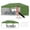 Green, variant on Rugerasy 10X20 FT Pop Up Canopy with 4 Sidewalls,Beach Ten with One Push Setup with Portable Roller Bag,Silver Coated Top,3 Adjustable Height,Sandbags,Green