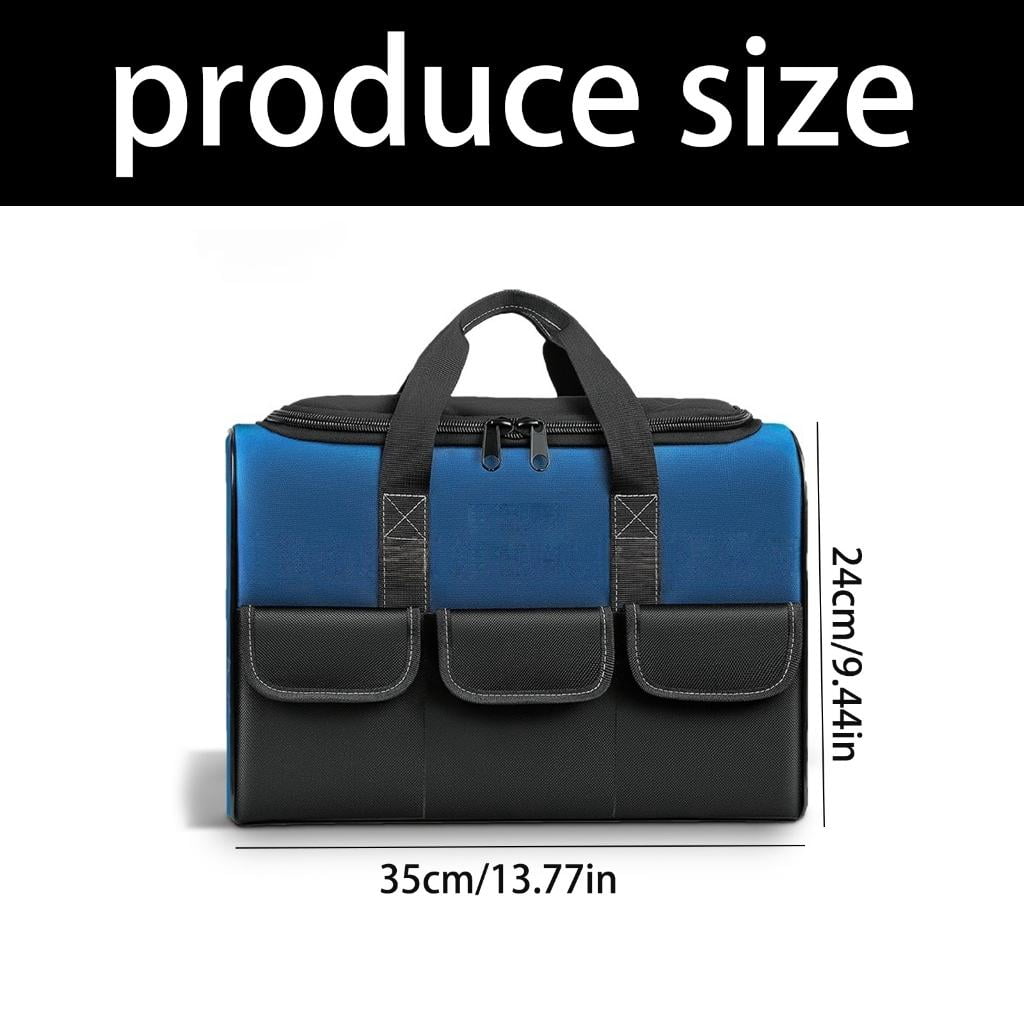 CEORPER Reinforced Fabric Tool Bag Carriers Easy Access for Home Repair AntiScratch
