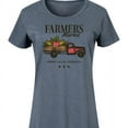 thumbnail image 3 of Instant Message - Farmer's Market Fresh Produce Delivery Truck - Women's Any Way Dress, 3 of 6