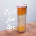 thumbnail image 4 of Cupture Crystal Click & Seal Shake Tumbler Cup for Hot or Cold Drinks - 22 oz (Clear Diamond), 4 of 10