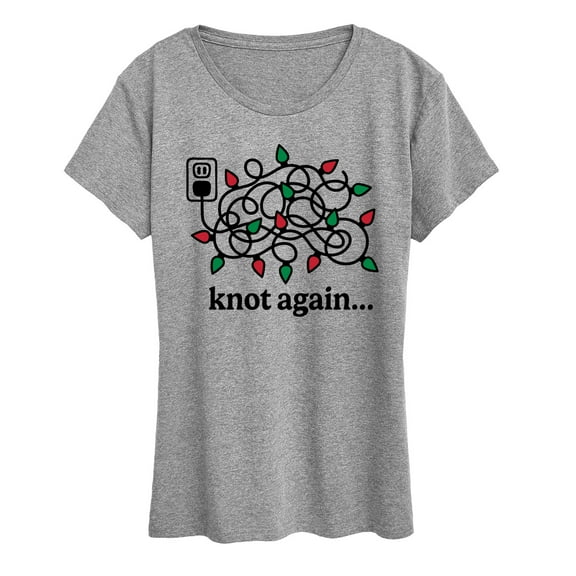 Instant Message - Knot Again Lights - Women's Short Sleeve Graphic T-shirt