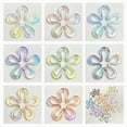 thumbnail image 2 of Flower Pendants Small Flower Necklace Supplies Acrylic for Bangle Necklace Jewelry Making, 2 of 8