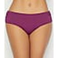 thumbnail image 4 of Classic Solid Shirred Bikini Bottom Swimsuit, 4 of 6