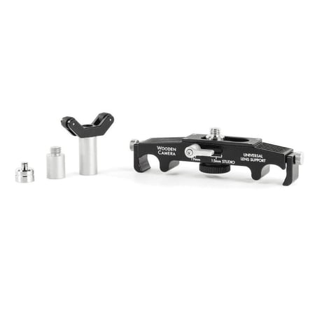 UPC: 0700987994605 | Wooden Camera Universal Lens Support (19mm/15mm Studio)