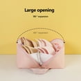 thumbnail image 4 of Fairnull Underwear Storage Bag High Capacity Large Opening Multi-partition Space-Saving Reusable Storage Dust-proof Portable Bra Underwear Bag Travel Use, 4 of 10