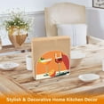 thumbnail image 6 of Yayeee Napkin Holder for Table Set of 2 Kitchen Paper Tissue Organization, Orange Glasses, 6 of 8