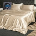 thumbnail image 2 of Pure Mulberry Silk 22 Momme Seamless 4-Piece Sheet Set, 2 of 10