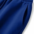 thumbnail image 6 of Dagugfen Sweatpants for Men Drawstring Elastic Waist Full Length Fleece Warm Athletic Pants with Pockets(M,Blue), 6 of 6