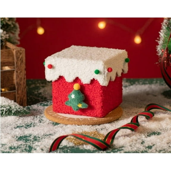 Gift Boxes With Lids Elegant Satin Ribbon & Pre Printed Tag For Christmas Birthdays Weddings Valentine's Day Birthday Box Christmas Boxes