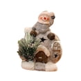 thumbnail image 3 of Figura navideña decorativa coleccionable para escaparate de tienda, decoración navideña Muñeco de nieve, 3 of 9