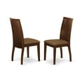 thumbnail image 3 of 7 Piece Dinette Set - Kitchen Table with 6 Dining Chairs - Mahogany Finish, 3 of 5