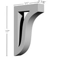 thumbnail image 2 of Ekena Millwork 2 7/8"W x 11"D x 17"H Tyrone Bracket, 2 of 5
