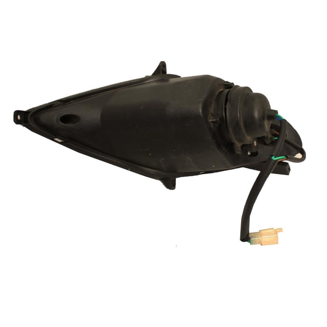Faro para motocicleta negro