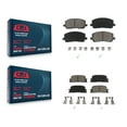 thumbnail image 1 of CMX Front Rear Ceramic Brake Pads Kit for Car 2001-2003 Toyota Highlander KCX-100487, 1 of 9