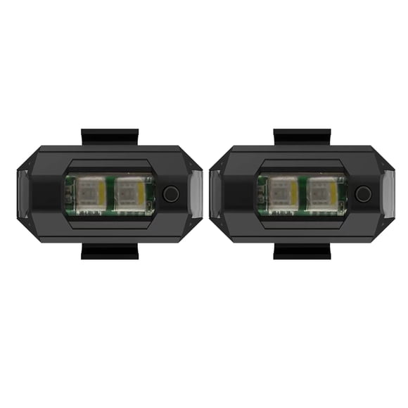Luces Estroboscópicas Intermitentes LED Para Motocicletas, Luces Intermitentes De Advertencia Estroboscópicas LED De Alto Brillo Universales Para Motos