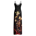 thumbnail image 5 of Vestido de tirantes con estampado de glúteos sin mangas, informal, ajustado, a la moda, para mujer Pompotops  qyievc1209, 5 of 5