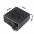 thumbnail image 4 of Receptor de Radio ATS-20+ Plus Si4732 FM AM MW SW SSB LSB USB de Banda Receptor de Radio Digital Portátil, 4 of 5