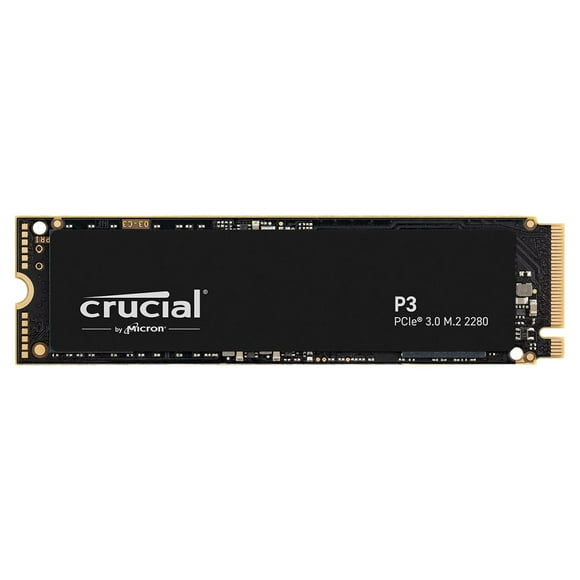 SSD Crucial P3 PCIe Gen3 3D NAND NVMe M.2 de 500 GB