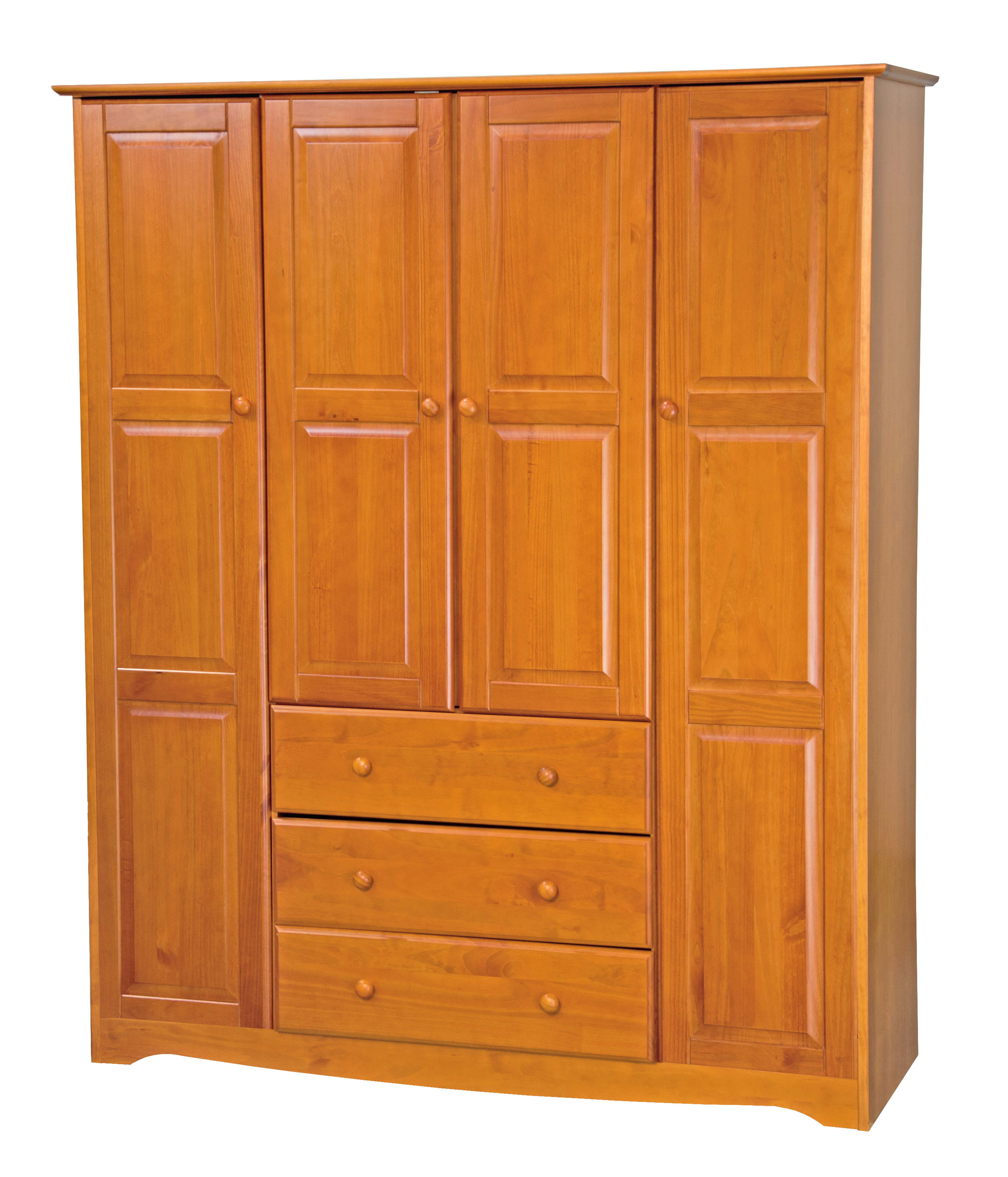 Palace imports family solid wood wardrobe deals